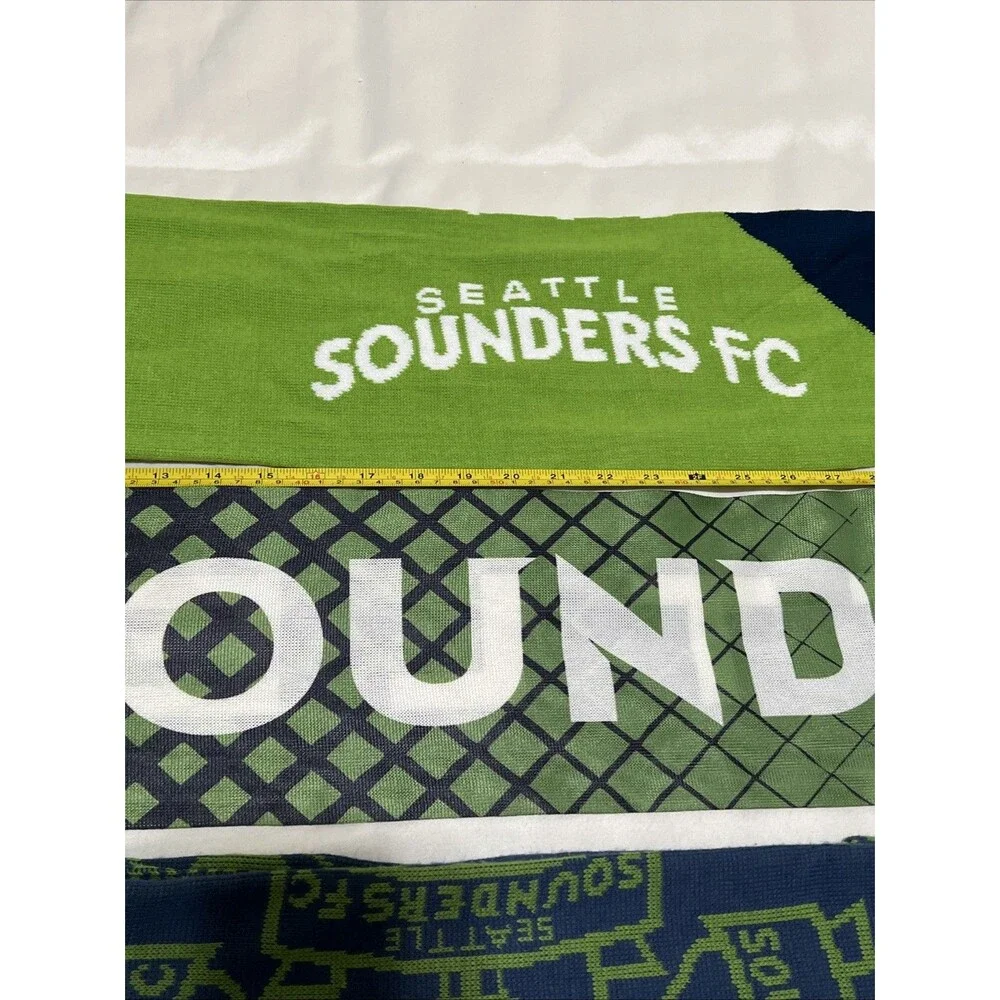 Seattle Sounders FC Scarf Lot Of 3 ( 1 Is Hybrid With Rainiers) Mixed Brands